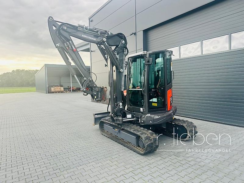 Eurocomach 55TR Bagger mit Rädlinger Powertilt - NUR 300 Stunden -