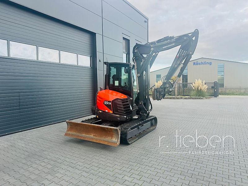 Eurocomach 55TR Bagger mit Rädlinger Powertilt - NUR 300 Stunden -