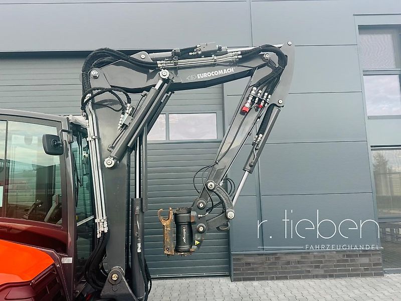 Eurocomach 55TR Bagger mit Rädlinger Powertilt - NUR 300 Stunden -