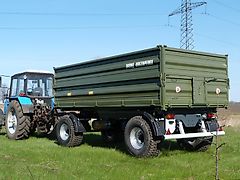 Kobzarenko SOMMERAKTION BIS 31.08.25 Zweiachs Dreiseitenkipper 2TSP-14 *NEU* 10.000 kg Nutzlast, 7m³/12m³/21m³