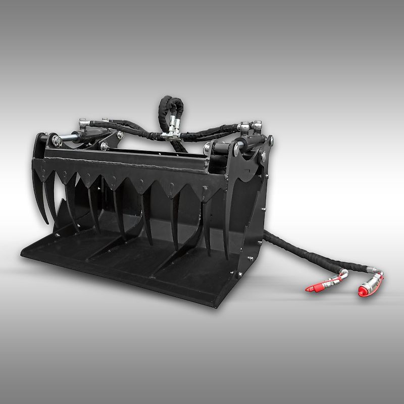 Jansen Greifschaufel für Kompaktlader Jansen KL-200, Skid Steer, Silageschaufel