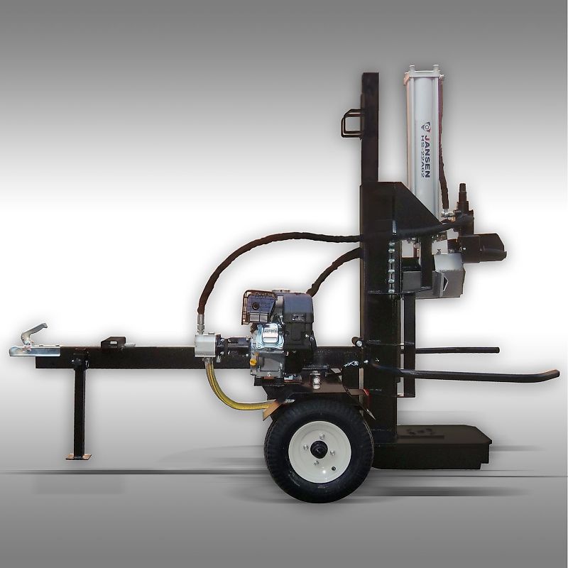 Jansen Holzspalter Jansen HS-22A62, 22 t, 62cm, Benzinmotor, stehend+liegend