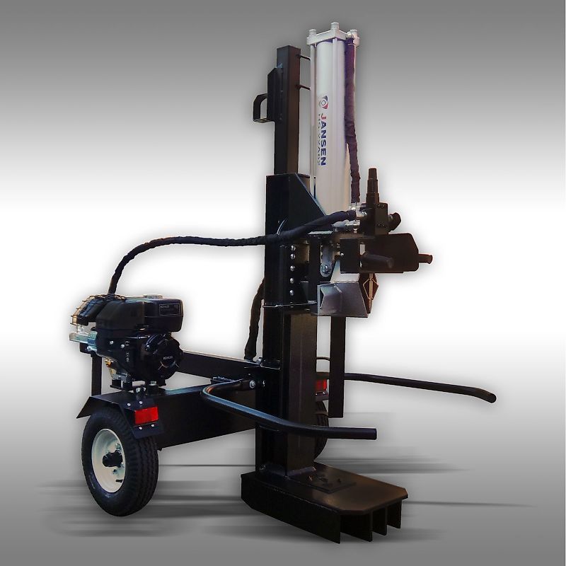 Jansen Holzspalter Jansen HS-22A62, 22 t, 62cm, Benzinmotor, stehend+liegend