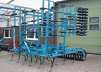 BM Maschinenbau Großfederzinkenegge mit Dachringwalze BM Maschinenbau Großfederzinkenegge mit Dachringwalze
