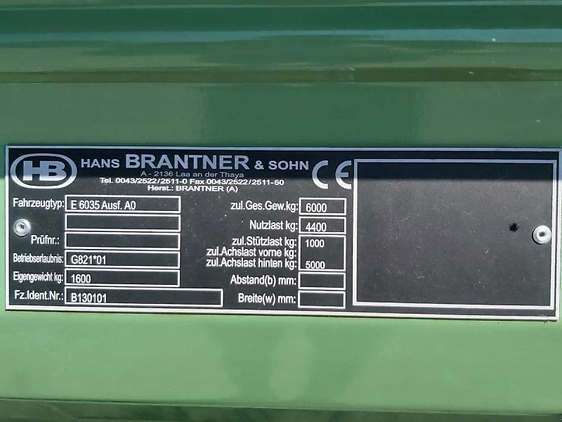 Brantner E 6035 Euro-Line
