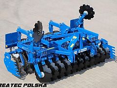 Rolmako Scheibenegge am vorderen Dreipunktanbau