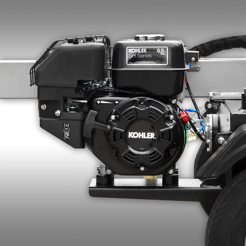 Jansen Holzspalter Jansen HS-22A62-V2, 22 t, 65 cm, Benzinmotor, stehend