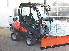 Husqvarna Rider P525 DX Winterdienst Schneeschild V-Pflug Salzstreuer
