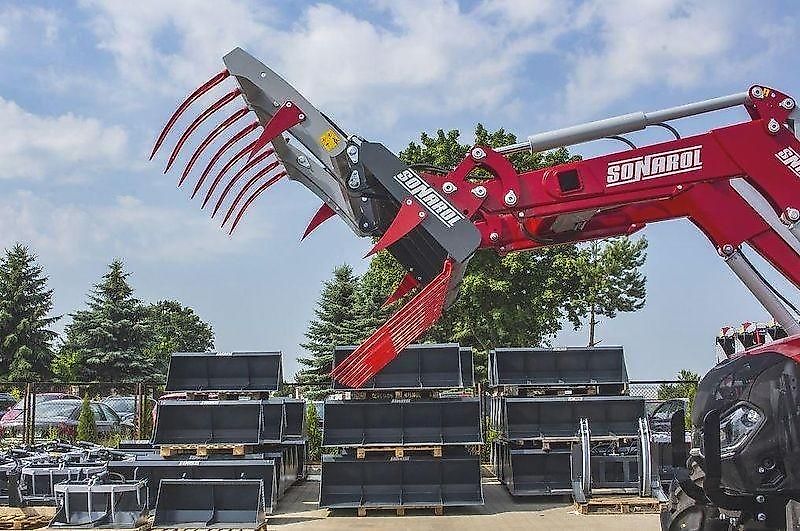 Sonarol Krokodil-Zange Greifer 1,25 m mit MX Aufnahme