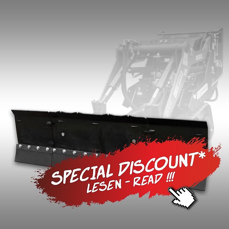 Jansen Planierschild hydraulisch für Kompaktlader Jansen KL-200, Skid Steer