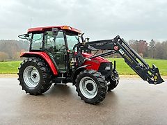 Case JX 70U mit Stoll-Industriefrontlader, original 2100 BStd.