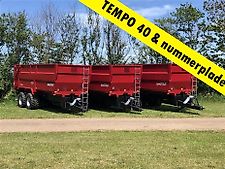 Baastrup 18t CTS - 26,5" hjul tempo 40 & nummerplade // hydr bremse