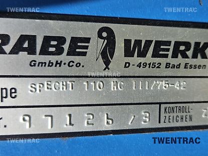 Rabe Specht Wentelploeg 110 HC