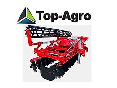 GRANO SYSTEM TOP-AGRO Scheibenegge 6M Transportbreite nur 2,42M! KSE-T6056H