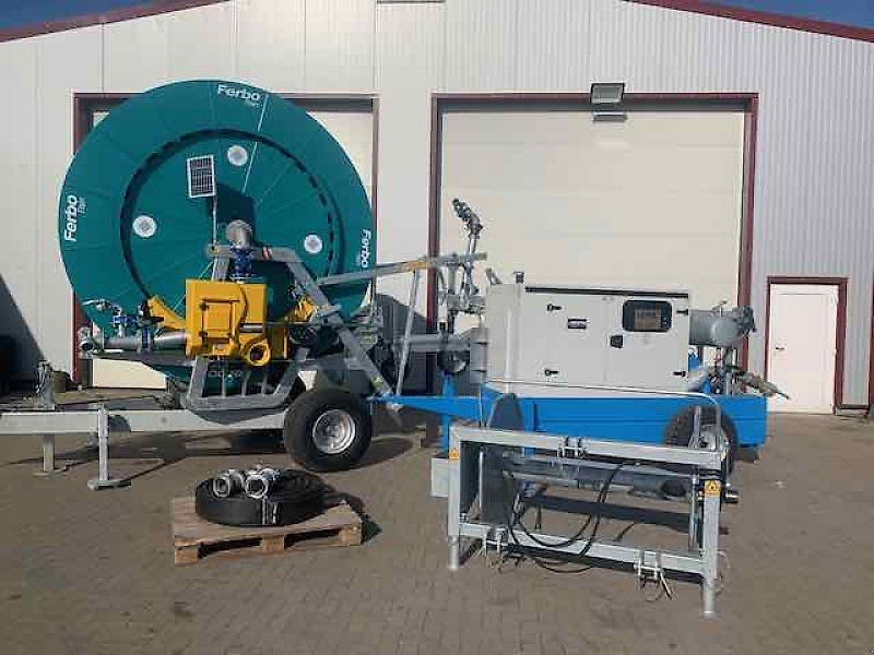 Ferbo Komplete Bewässerung Ferbo 400/110 Dieselaggregat Schlauchhaspel