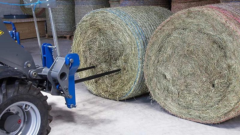 Göweil TDE GÖWEIL BALLENSPIES mit 2 Schwerlastzinken 1500 kg. Nutzlast für Euro Aufnahme und Dreipunkt Anbau