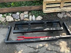 InterAgri Palettengabel 120cm 2,5T mit 2 Ballenzinken TOP ANGEBOTE!