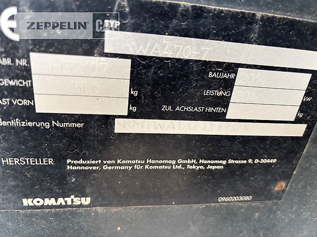 Komatsu WA470-7