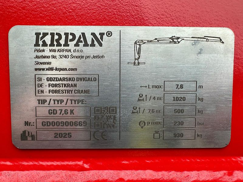 Krpan GP 8 DF