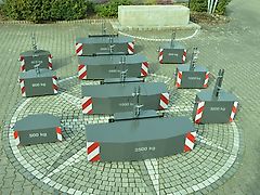 Koller Koller STAHL-Frontgewichte 800-3000kg