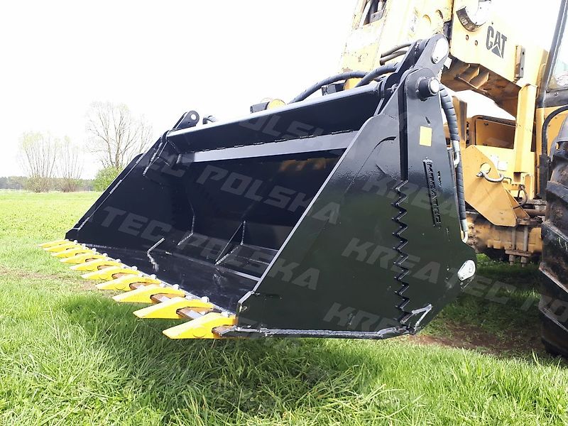 KREATEC Schaufel 4in1/Klappschaufel Modell M mit Hardox Schurfleiste