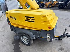 Atlas Copco XAS 67 Single Axle Trailed Compressor