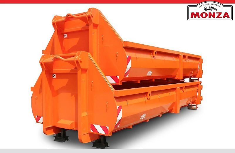 Monza Abrollcontainer - 10,4m³ - BOS - Doppelflügeltür