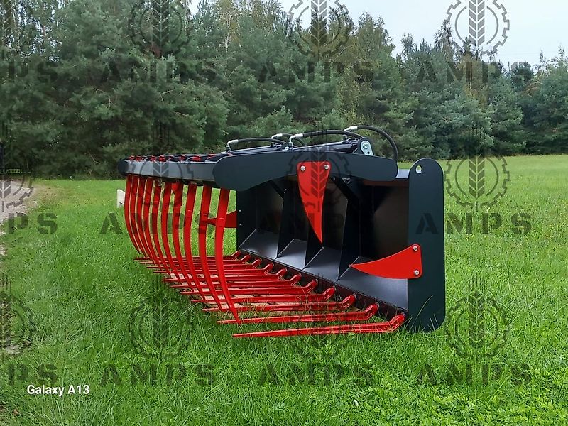 AMPS Krokodyl Ząb Kuty II-Siłownikowy/ WSZYSTKIE MOCOWANIA! Atlas, Manitou