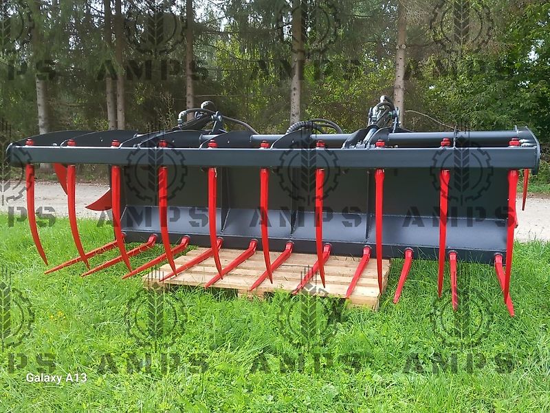 AMPS Krokodyl Ząb Kuty II-Siłownikowy/ WSZYSTKIE MOCOWANIA! Atlas, Manitou