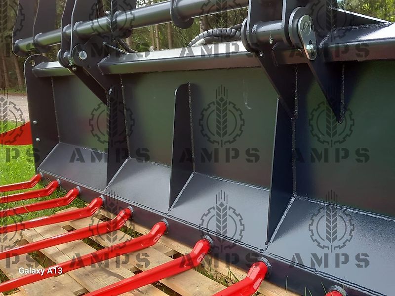 AMPS Krokodyl Ząb Kuty II-Siłownikowy/ WSZYSTKIE MOCOWANIA! Atlas, Manitou