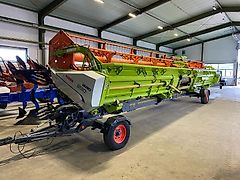 Claas 1230 Vario mit Transportwagen