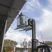 Fliegl Arbeitsbühne niedrig vollverzinkt Stapleraufnahme oder Euronorm  *Aktion*