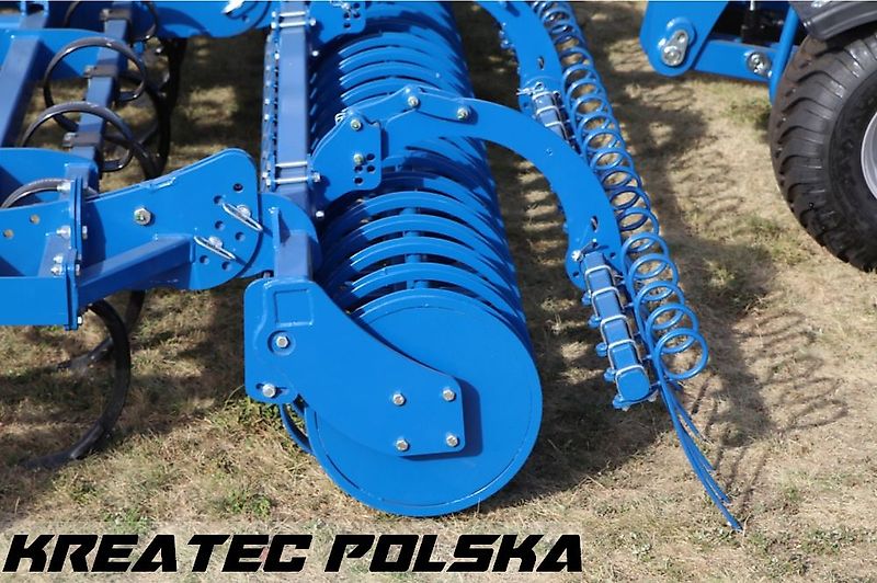Rolmako Grubber universal / Universalgrubber U 497 halb-gehängte Version für Saatbettbereitung und Stoppelbearbeitung mit Zinken ST (Feder 90x13 mm) von 3 m bis 6 m