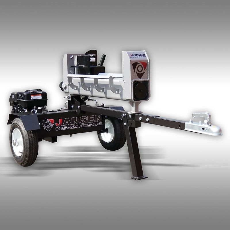 Jansen Holzspalter Jansen HS-20DS63, 20 t, 60 cm, Benzinmotor, Doppelspalter