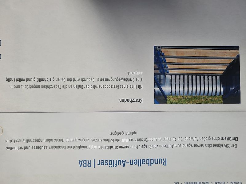 Göweil Rundballenauflöser