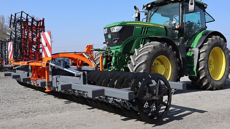 AgroXX AgroXX FRONTPACKER--6.0 m Hydro mit Lenkbock - 700mm Ringe--