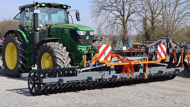 AgroXX AgroXX FRONTPACKER--6.0 m Hydro mit Lenkbock - 700mm Ringe--