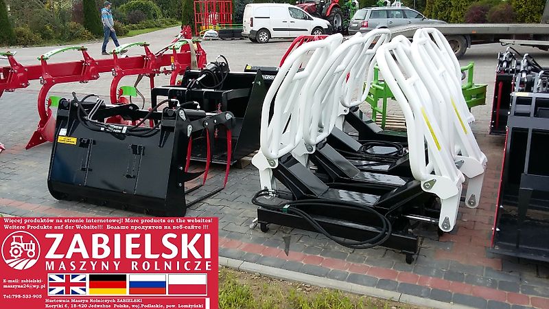 Metal-Technik Chwytak do bel Mazurski /Bale grab/Ballenzange / Pinza para balas