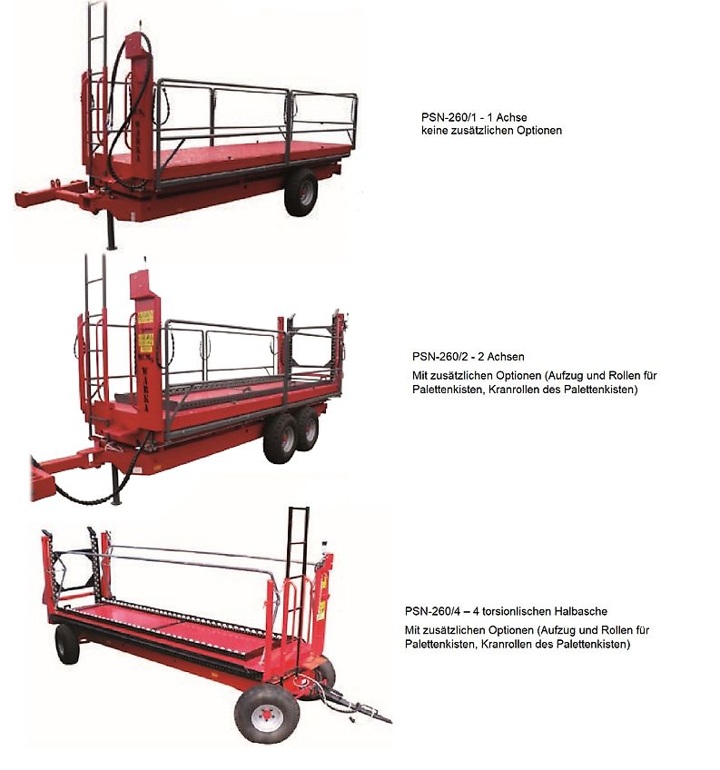 MCMS Obstgarten Plattform / Arbeitsbühnen PSN-260/1