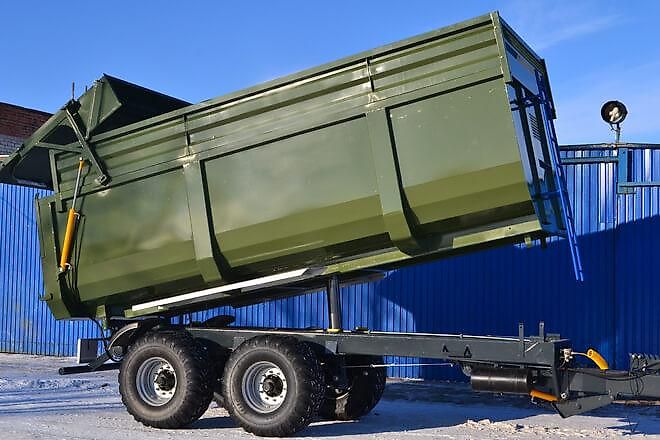 Kobzarenko Muldenkipper Typ TSP-26 *NEU* (22,3 m³) mit Aufsatzbordwände (31 m³)