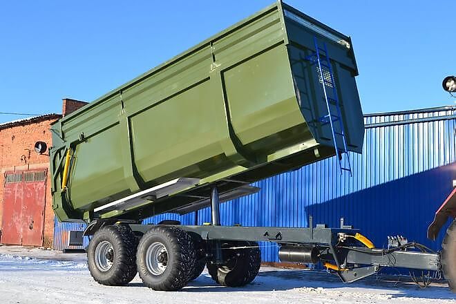 Kobzarenko Muldenkipper Typ TSP-26 *NEU* (22,3 m³) mit Aufsatzbordwände (31 m³)