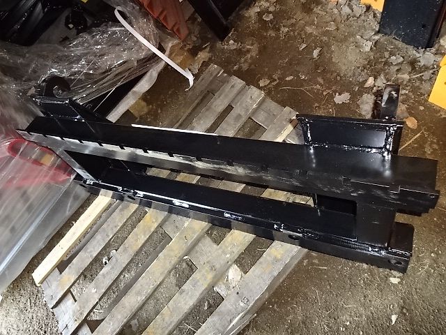 Palettengabel Euro SW- Anbau - Rahmen  mit Zinken SONDERPREISE-NEUE Palettengabel mit 1,2 mtr. Zinken - Rahmen mit Zinken