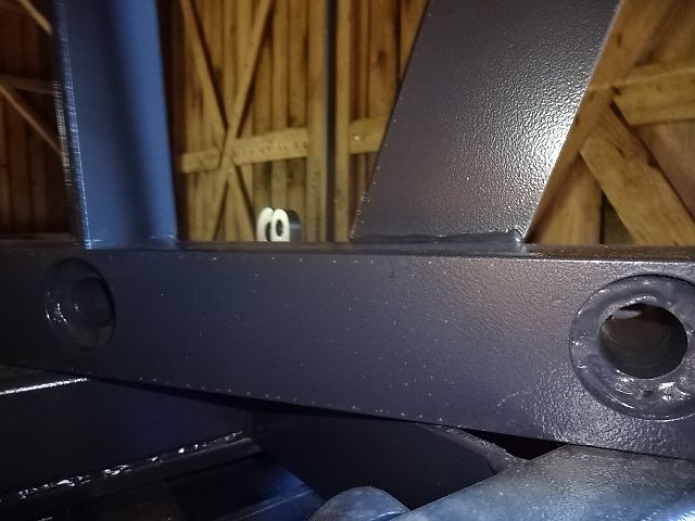 Palettengabel Euro SW- Anbau - Rahmen  mit Zinken SONDERPREISE-NEUE Palettengabel mit 1,2 mtr. Zinken - Rahmen mit Zinken