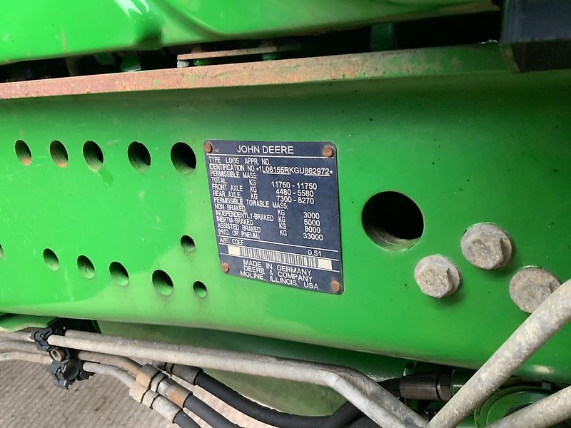 John Deere 6155R Tractor (ST25016)